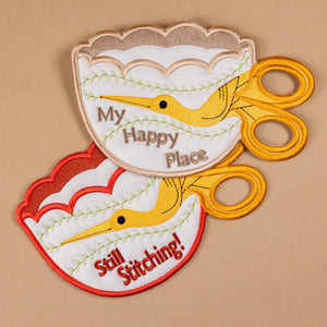 Stork Scissors Mugrug Bundle