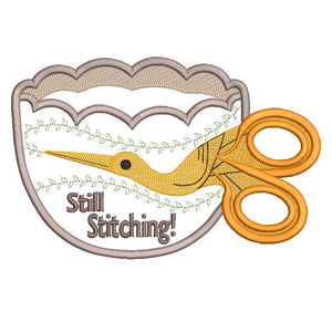 Stork Scissors Mugrug Bundle