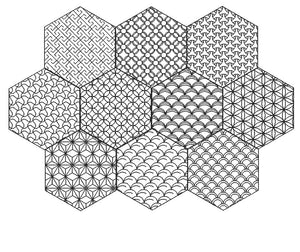 Dream Big Twisted Hexagon Quilt Bundle A