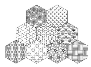 Dream Big Twisted Hexagon Quilt Bundle B