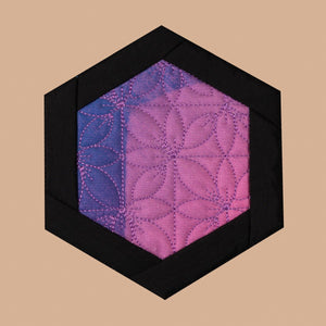 Dream Big Twisted Hexagon Quilt Bundle J