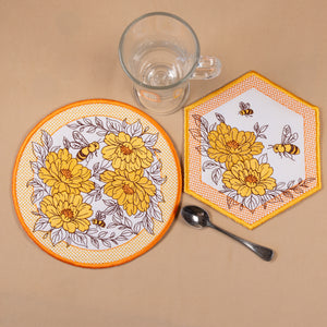 Blossom and Buzz Mugrug Duo