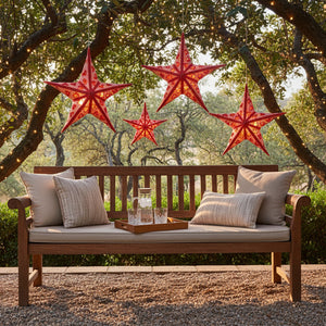 Freestanding Lace Sweetheart Lantern Bundle