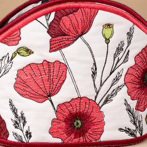 Scarlet Meadow Basket