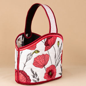 Scarlet Meadow Basket