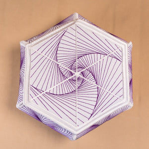 Illusions Hexagon Bowl with Lid