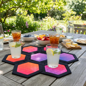 Dream Big Twisted Hexagon Quilt Bundle B