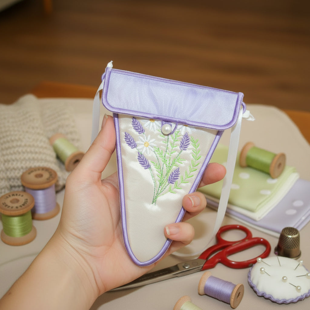 Lavender Scissor Pockets