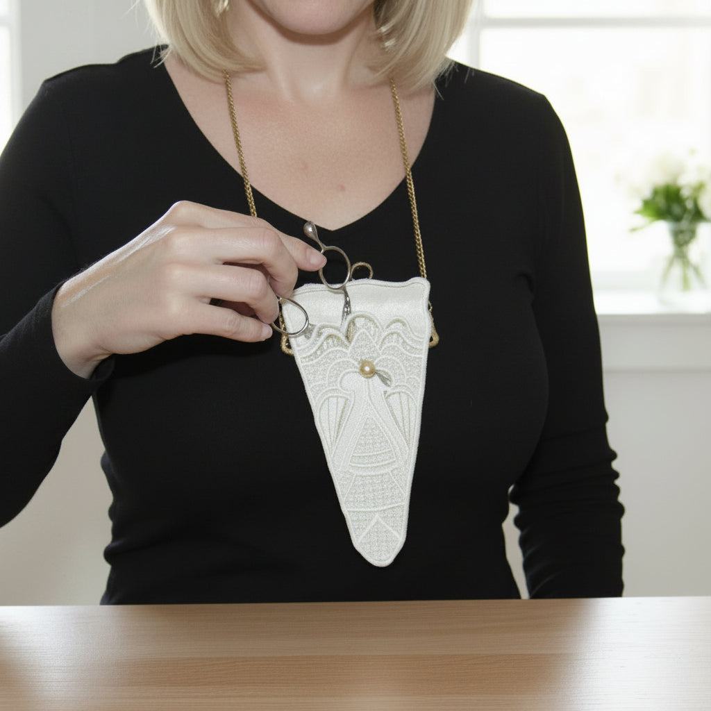Freestanding Lace Scissor Pockets All In The Hoop