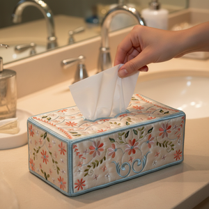 Signature Tissue Box Cover