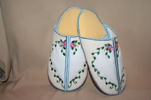 Floral Hearts Slippers