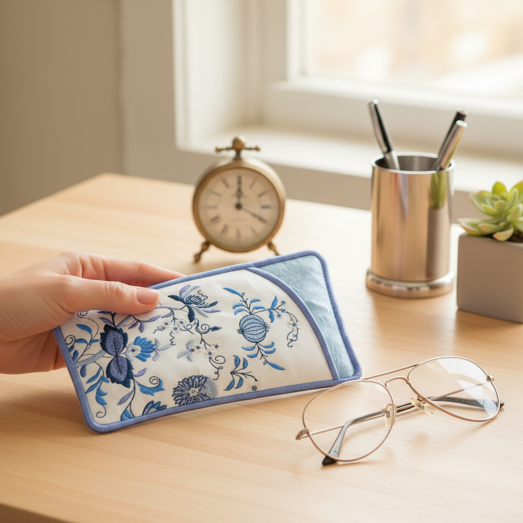 Blue Onion Eyeglass Cases