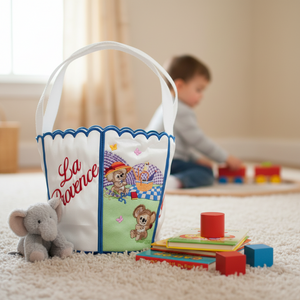 Bucket Bin France Fuzzy Koala Bear