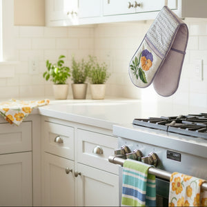 Pansy BBQ Mitt