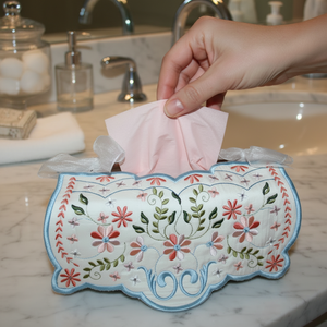 Signature Tissue Box Drape