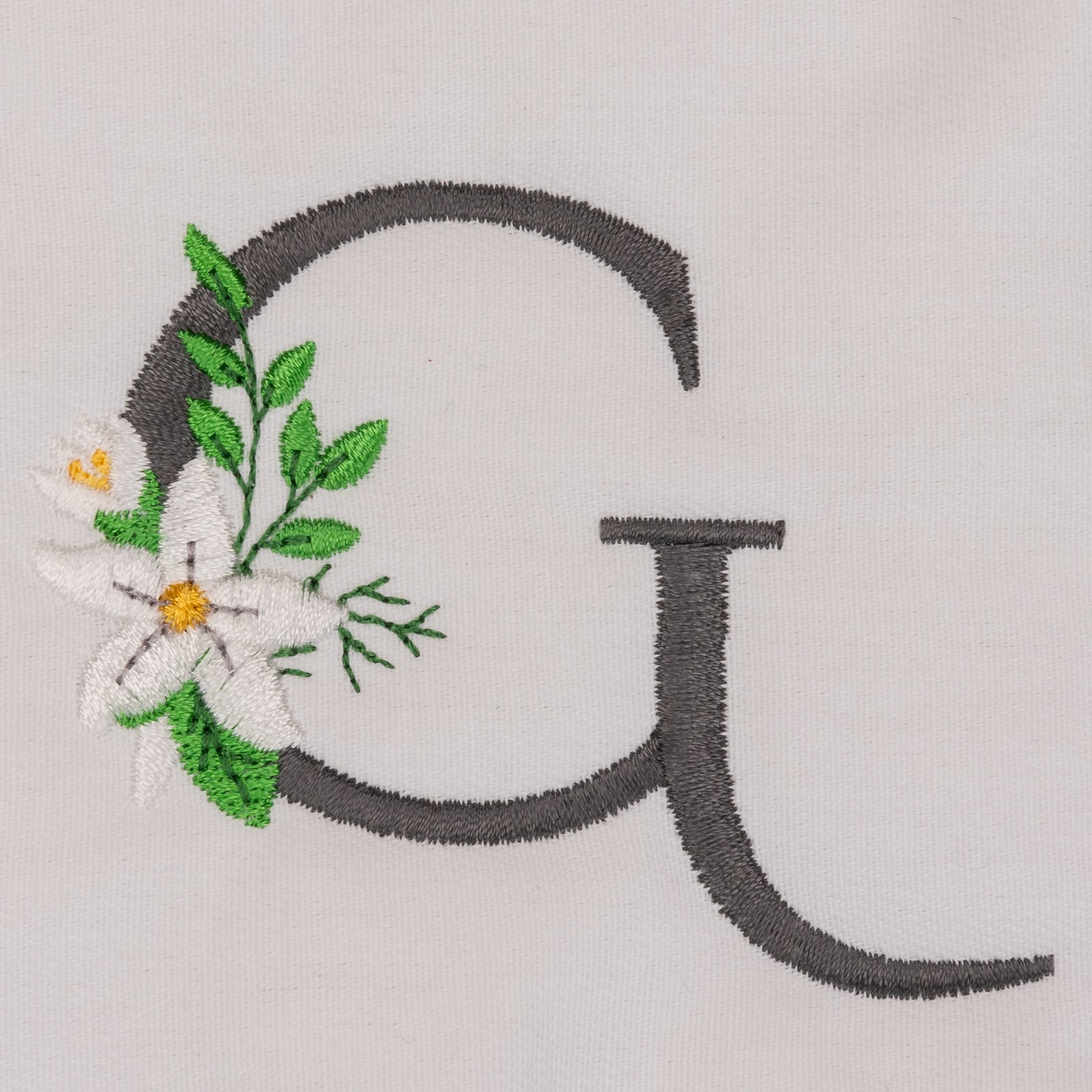 Snow Bouquet Letter G