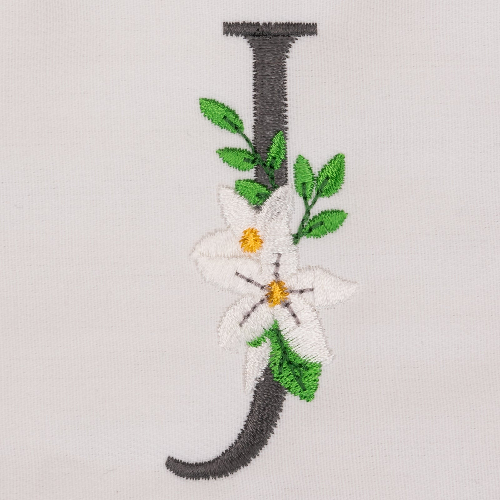 Snow Bouquet Letter J