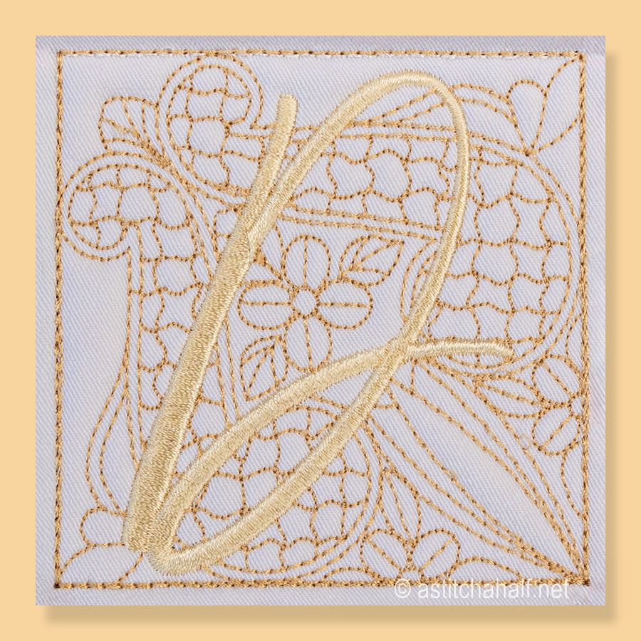 Carpe Diem Monogram D