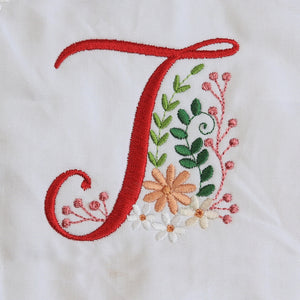 Ameri Prairie Monogram Letter T