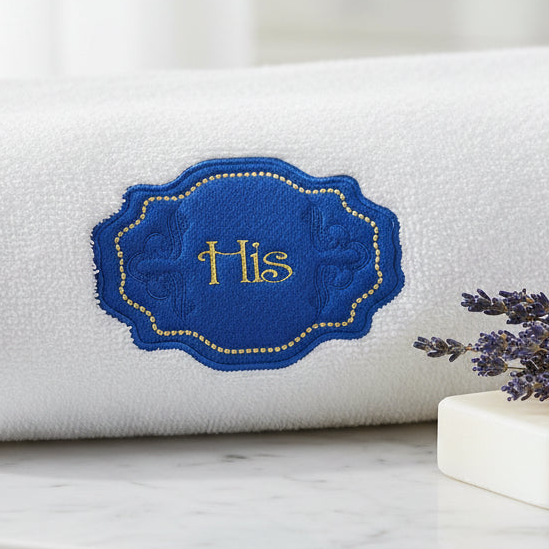 Applique Monogram Milan - aStitch aHalf