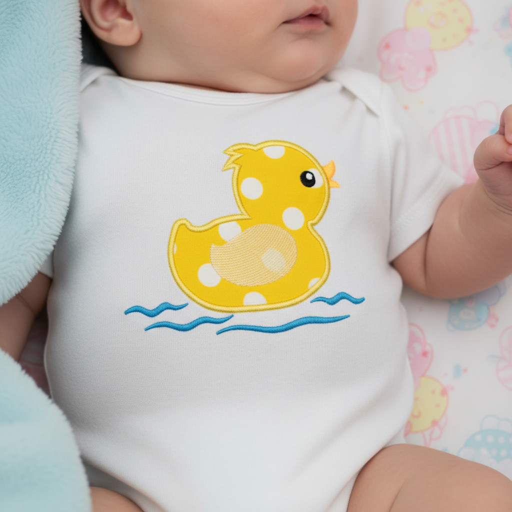 Applique Rubber Ducky