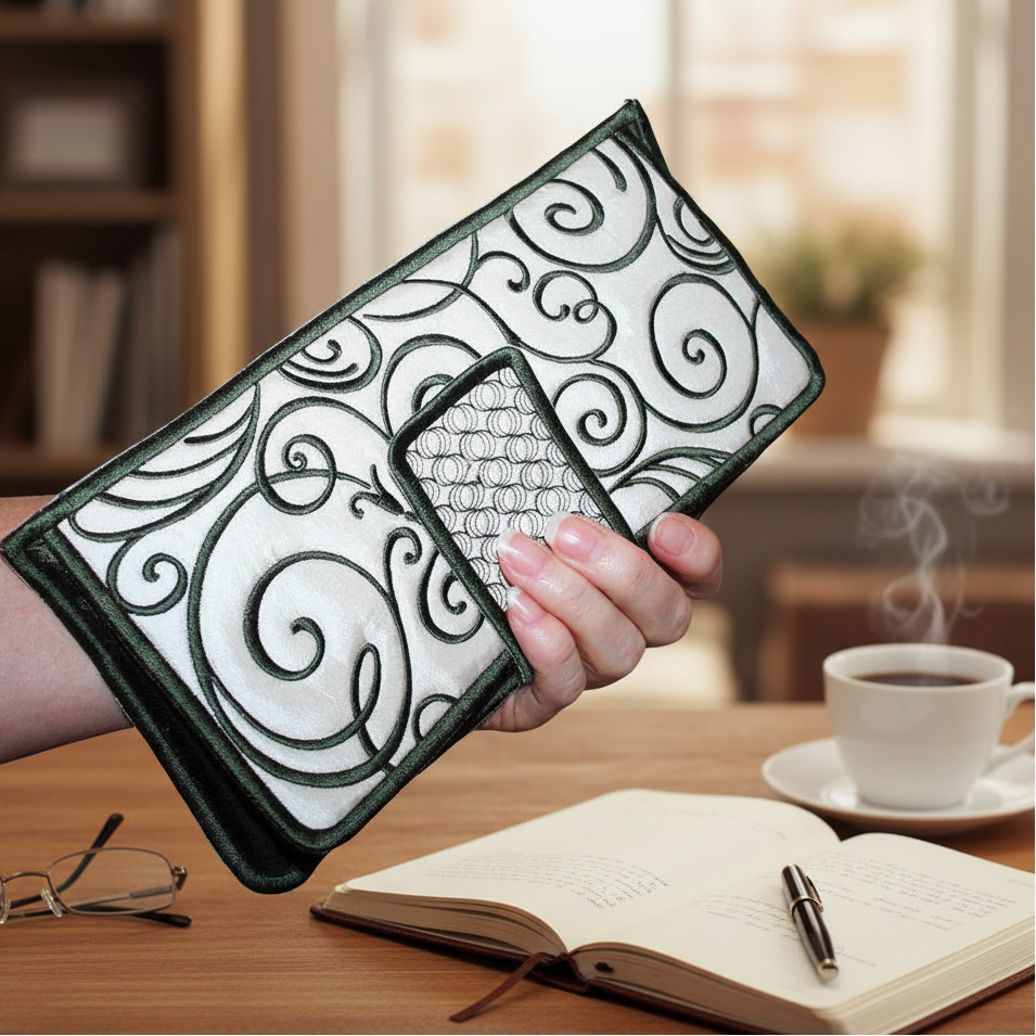 Art Deco Coupon Folder