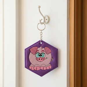 Pig Key Tag