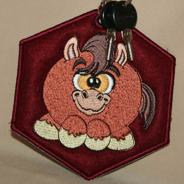 Pony Key Tag