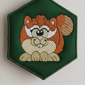 Chipmunk Key Tag