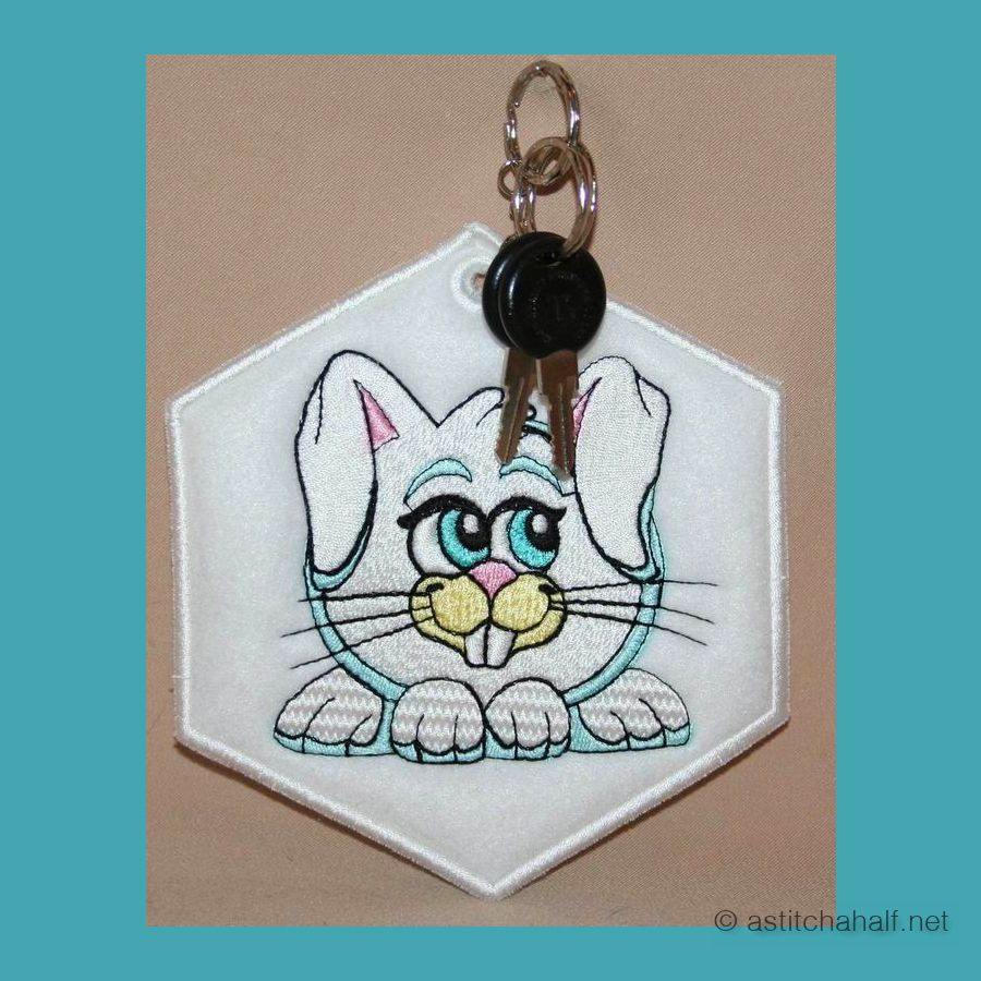 Bunny Key Tag