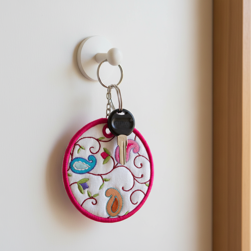 Paisley Key Tags