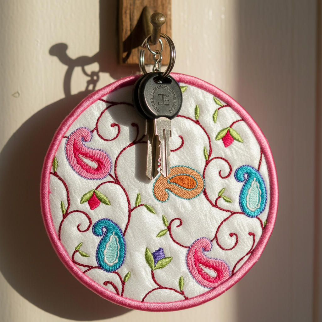 Paisley Key Tags