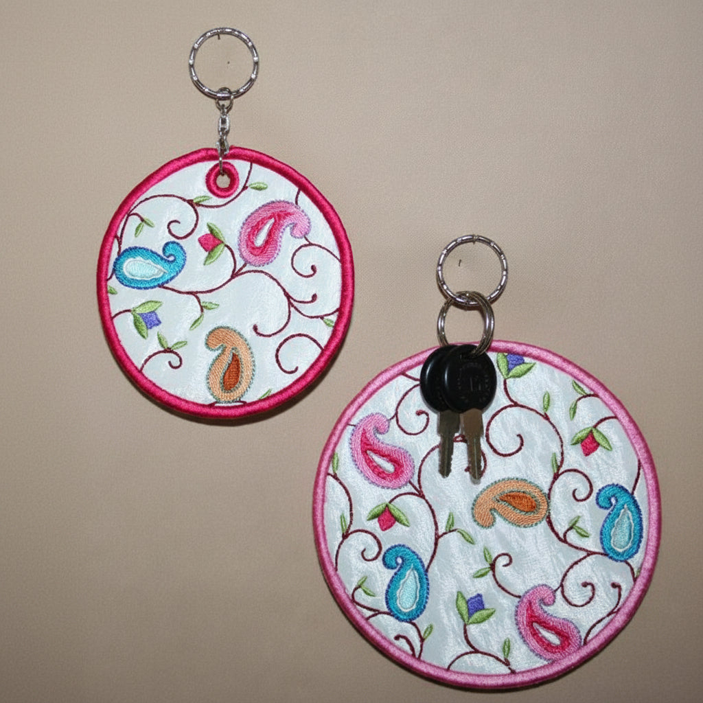 Paisley Key Tags