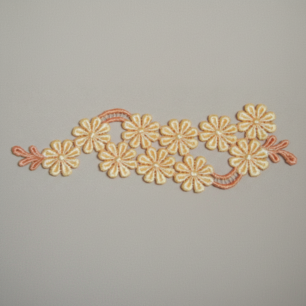 Freestanding Lace Motif Daisy