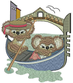 Fuzzy Koala Bears in Venice