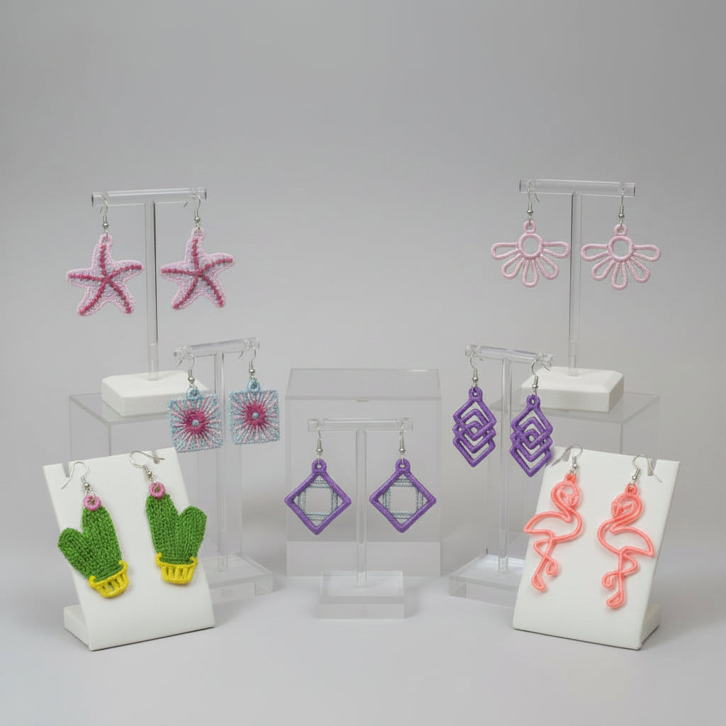 Fabulous Freestanding Lace Earrings Bundle