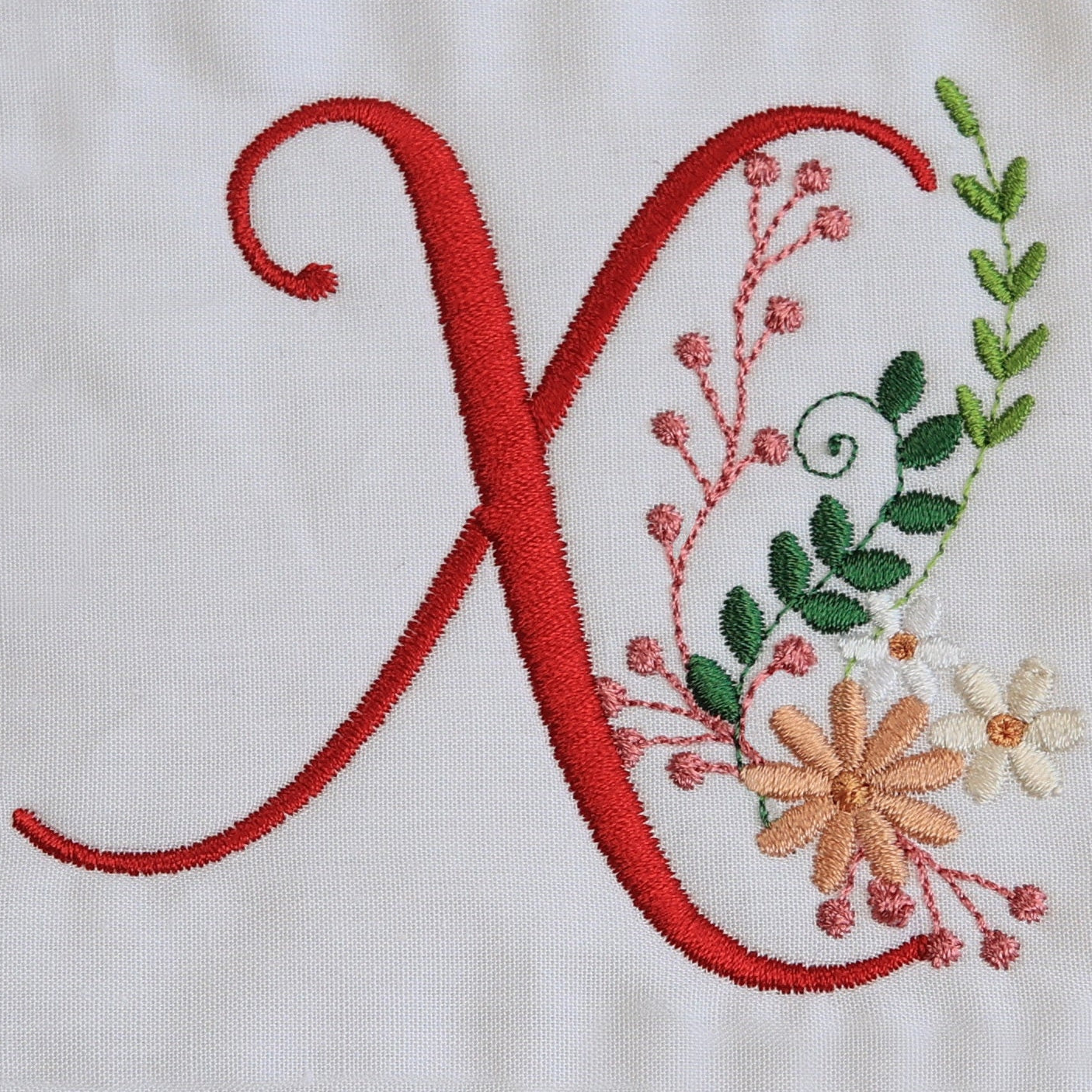 Ameri Prairie Monogram Letter X