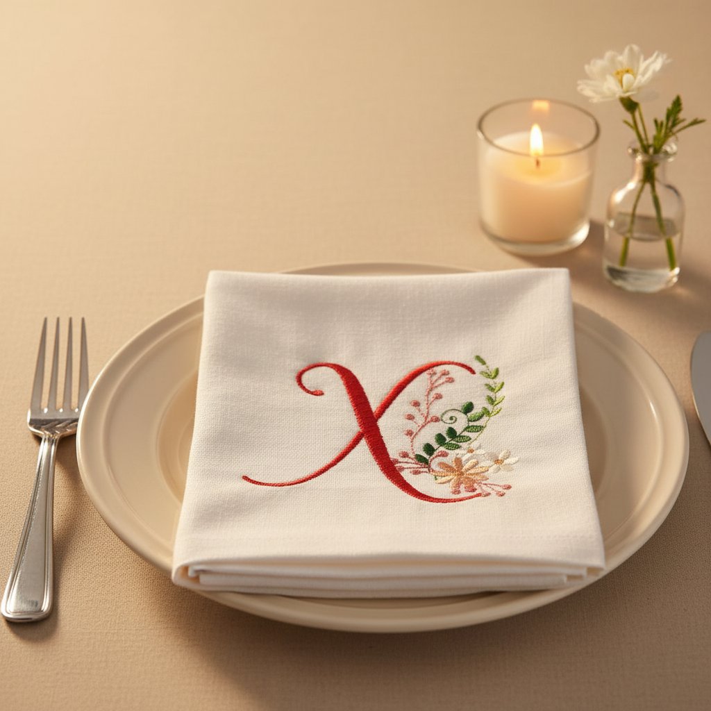 Ameri Prairie Monogram Letter X