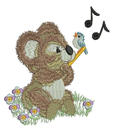 Fuzzy Koala Bear Piper