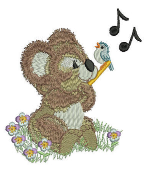 Fuzzy Koala Bear Piper