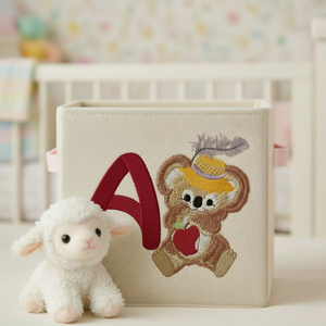 Fuzzy Koala Bear Letter A