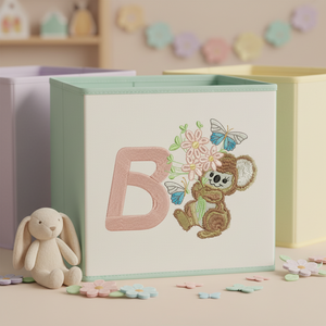 Fuzzy Koala Bear Letter B