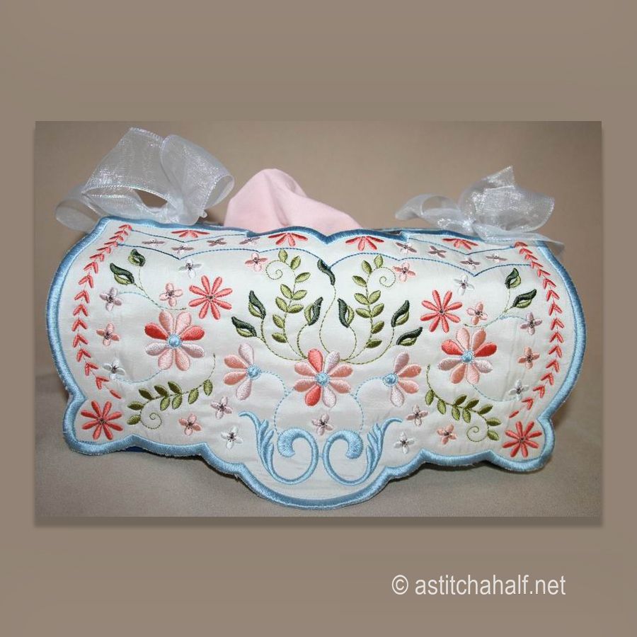 Signature Tissue Box Drape