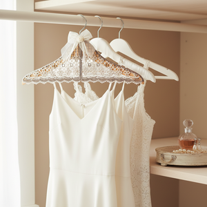 Vintage Lace Hanger Cover