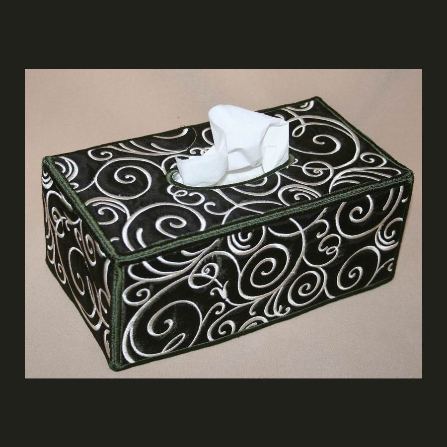 Art Deco Tissue Box Cover