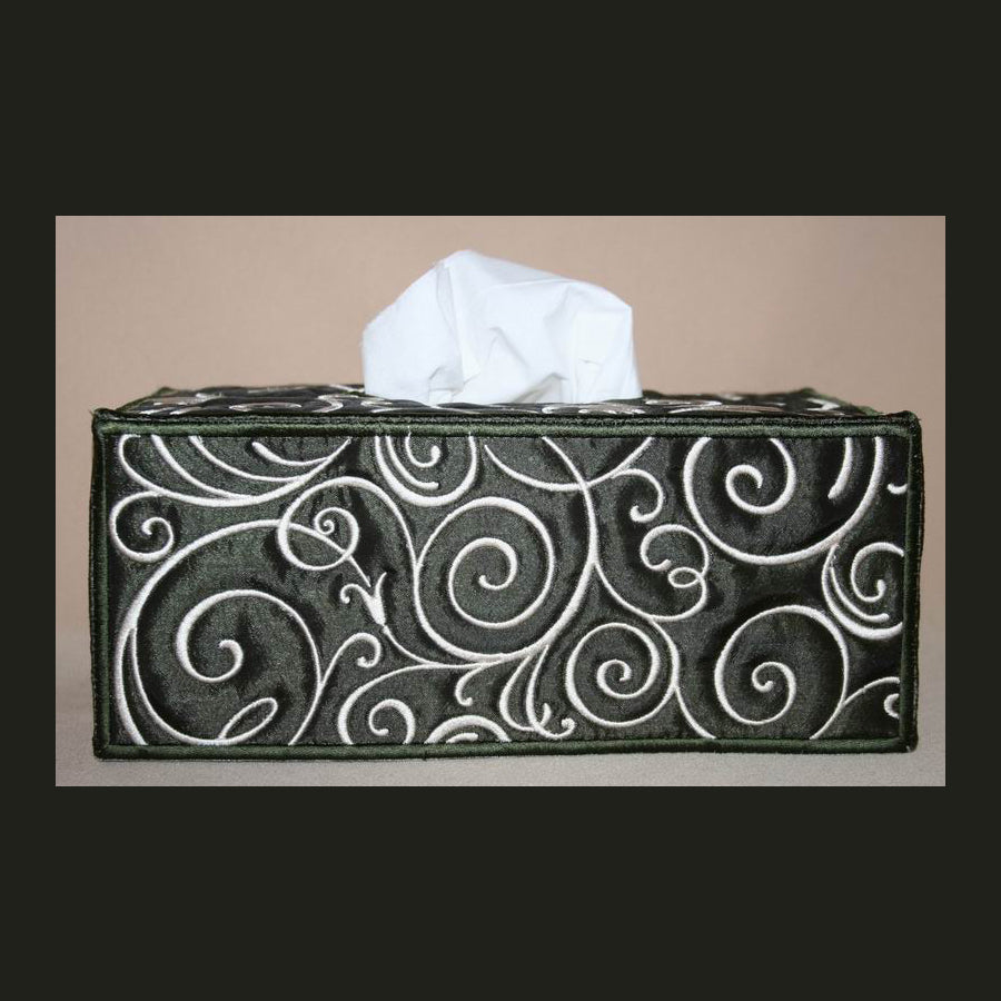 Art Deco Tissue Box Cover