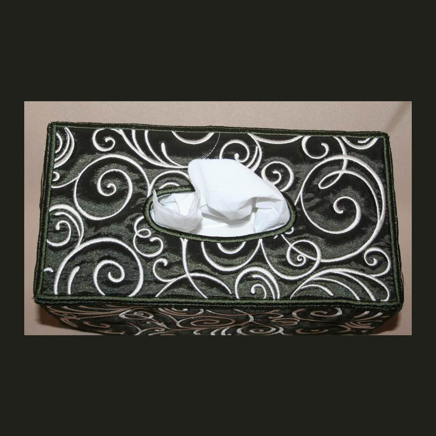 Art Deco Tissue Box Cover