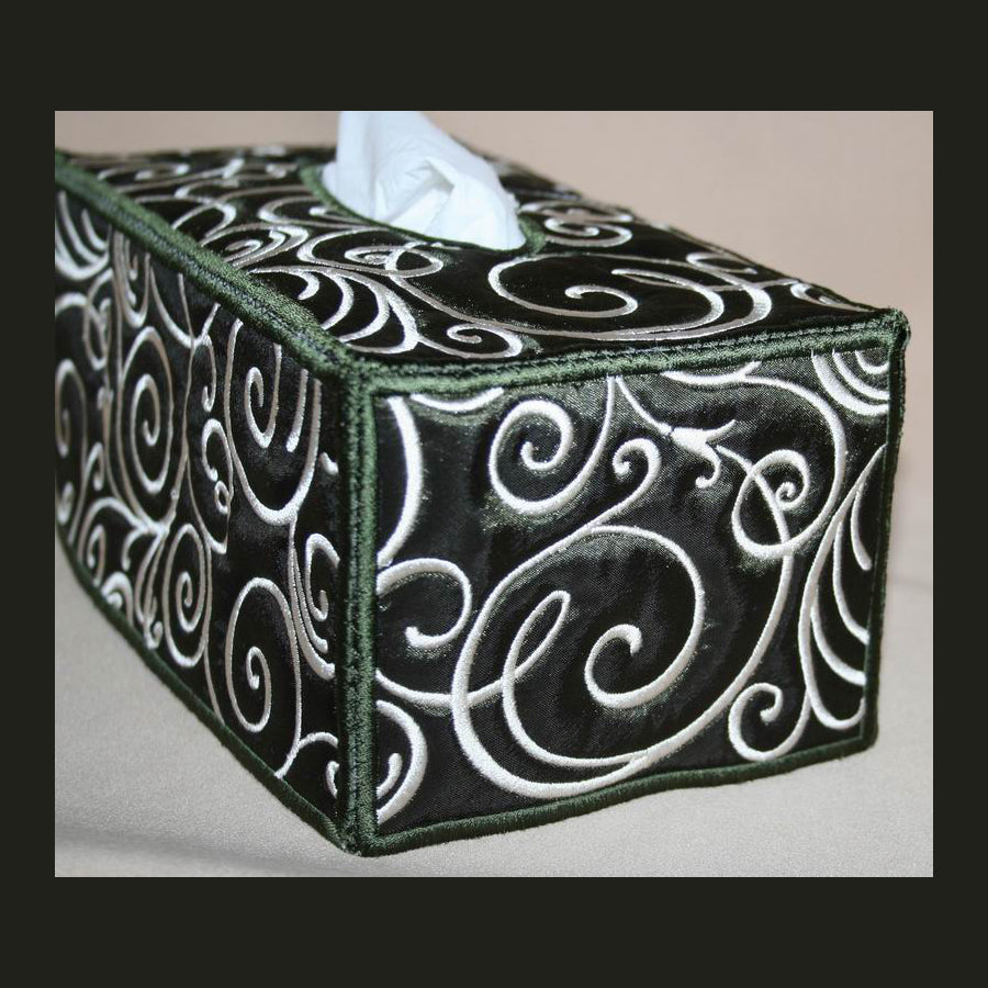 Art Deco Tissue Box Cover