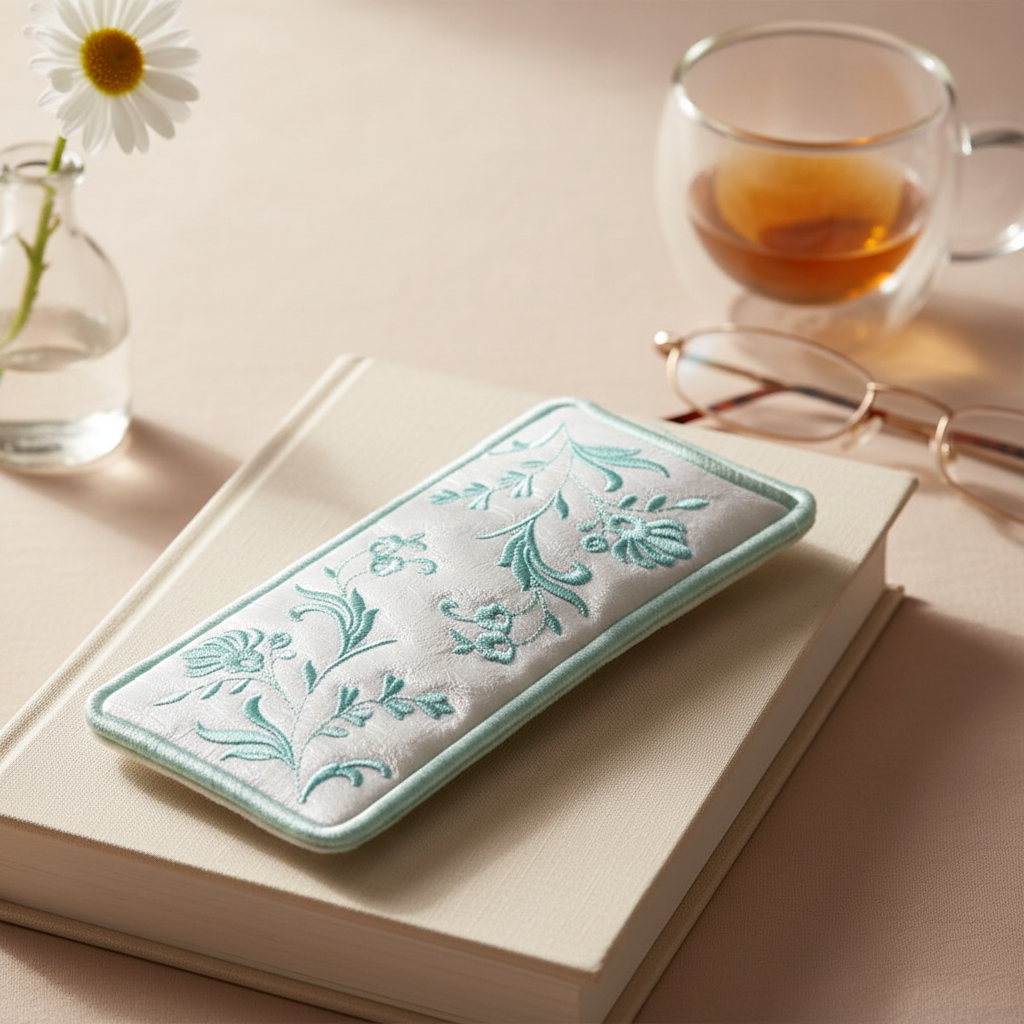 Slim Line Eyeglass Case Teal