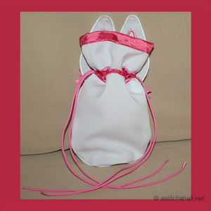 Cute Bunny Drawstring Bag